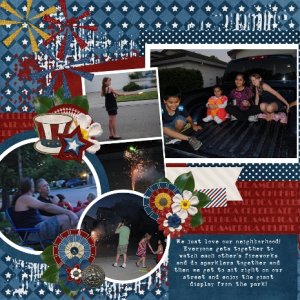 4th of July Neighborhood