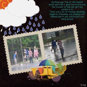 Church Rainstorm