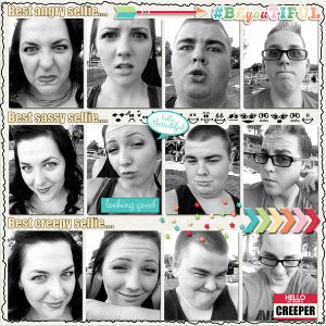 #GingerScrapsSelfie {right side}