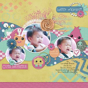 Cute Monster Ava