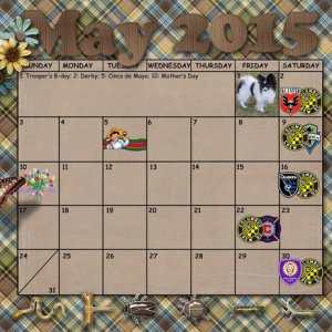 May Sum Up Calendar