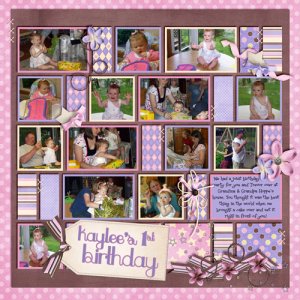 Kaylee's 1st Birthday