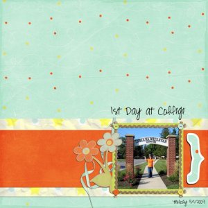 First Day of College