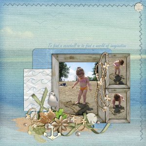 a heart in the sand