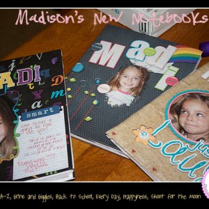 Madi's Covered Notebooks