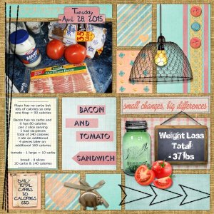 Bacon + Tomato Sandwich