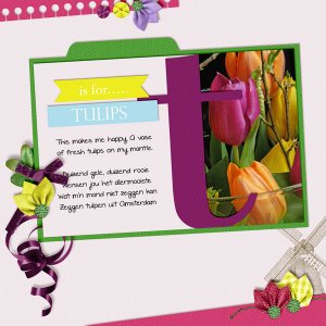 T is for Tulips