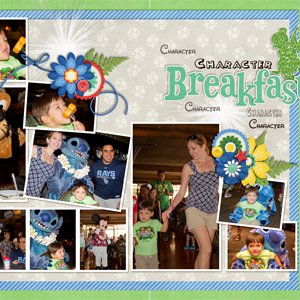 Breakfast with the Characters