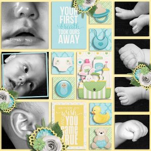 Your first breath took ours away