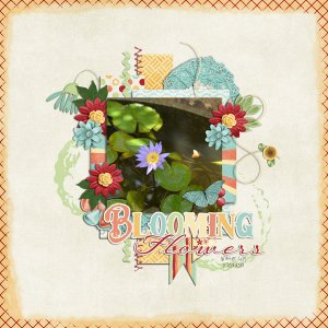 blooming flowers