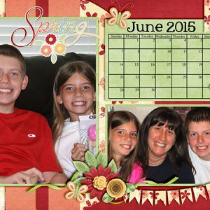June Desktop Calendar