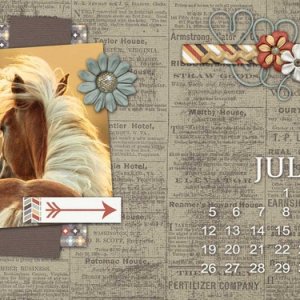 July Desktop