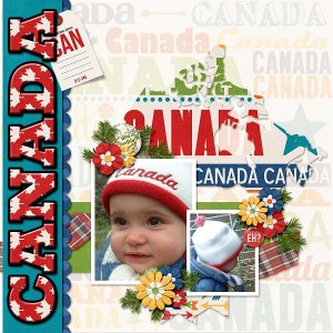 French Cousin with her Canadian Beanie