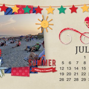 July Desktop