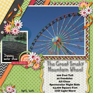 The Great Smoky Mountain Wheel
