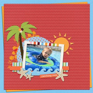 Little swimmer