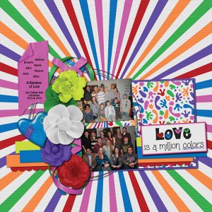 LOVE is a million colors