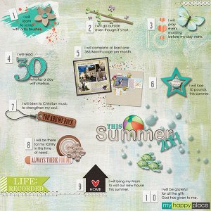 My Summer Challenge List