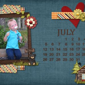 July Desktop