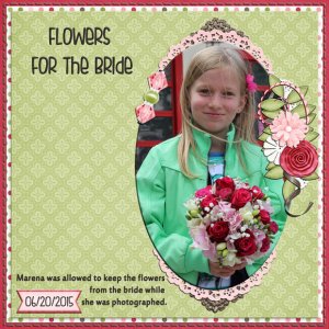 flowers for the bride