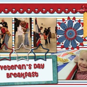 Veteran's Day Breakfast