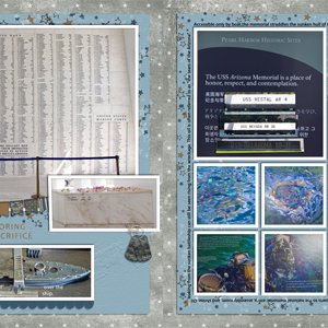USS Arizona Memorial pages 5 and 6