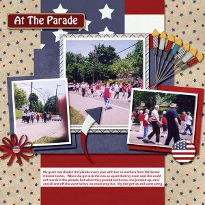 At the Parade