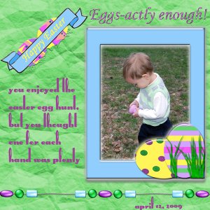 Eggs-actly Enough