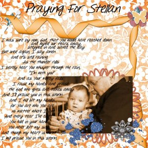 Praying for Stellan