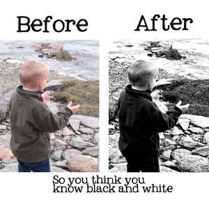 So you think you know black and white