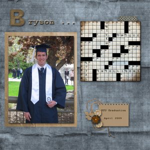 Bryson's graduation