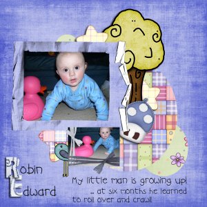 My little man.