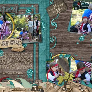Ahoy Matey Double Layout
