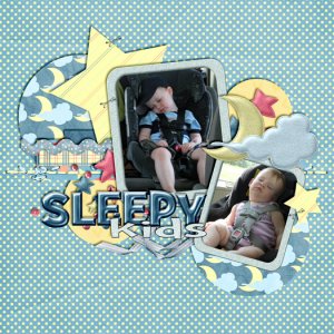 Sleepy kids!