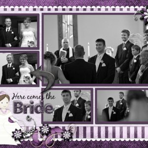 Here comes the Bride