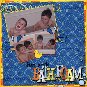 Fun With Bath Foam!