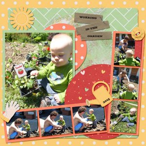 Working in the Garden