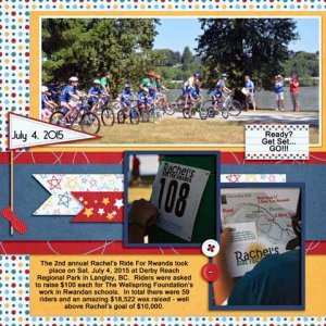 Rachel's Ride for Rwanda - Page 1