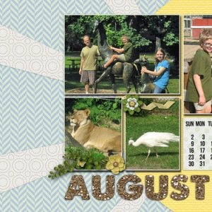 August, 2015 - At the Zoo