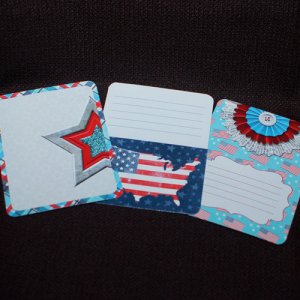 patriotic pocket cards