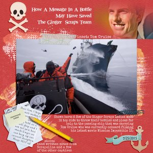 Message In A Bottle People Magazine Article