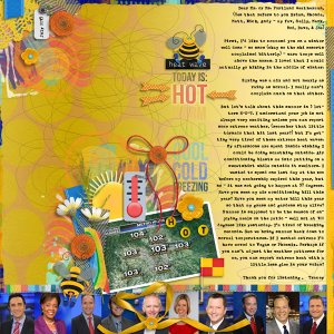 Letter to the Weatherman Survivor Week 2