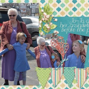 with grandma