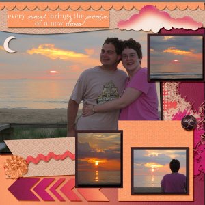 Sunset at the Beach