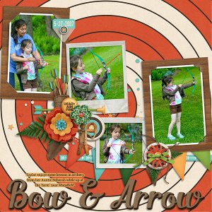 2007 Archery with Auntie Debbie