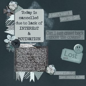 When days are gray