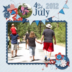 4th of July 2011 Left Page