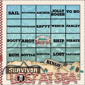 Bright Eyes Lost at Sea Bingo Card