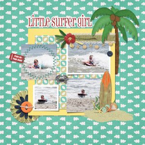 Little Surfer Girl