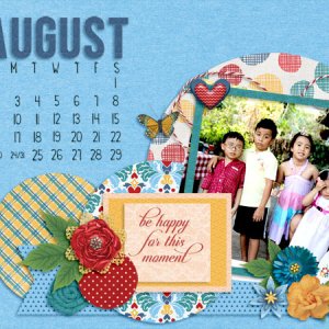 August Desktop